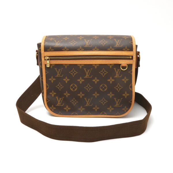 compass1719188374 Louis Vuitton Messenger Bosphore PM Crossbody Shoulder Bag Monogram Leather Brown