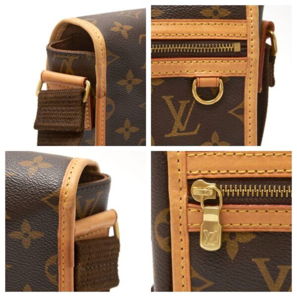 compass1719188448 Louis Vuitton Messenger Bosphore PM Crossbody Shoulder Bag Monogram Leather Brown