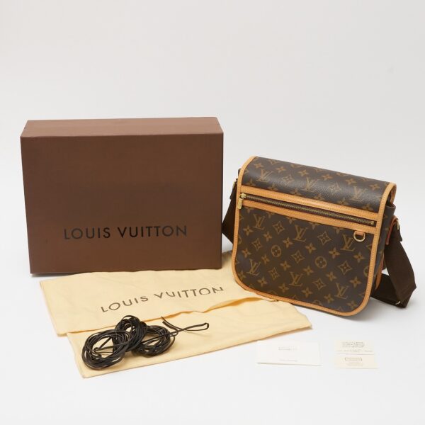 compass1719188465 Louis Vuitton Messenger Bosphore PM Crossbody Shoulder Bag Monogram Leather Brown