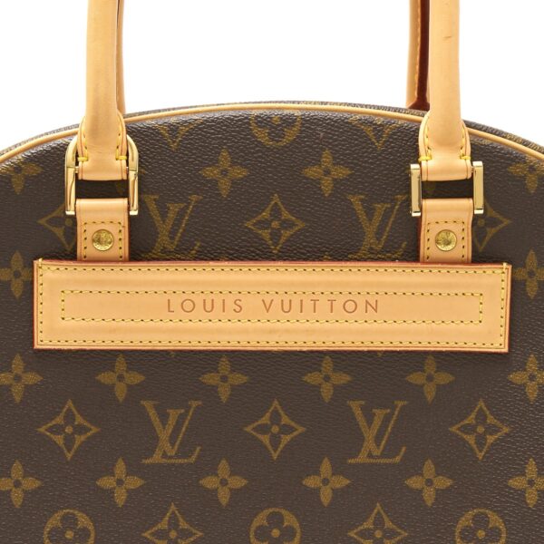 compass1719188787 Louis Vuitton Nolita Handbag Monogram Leather Brown