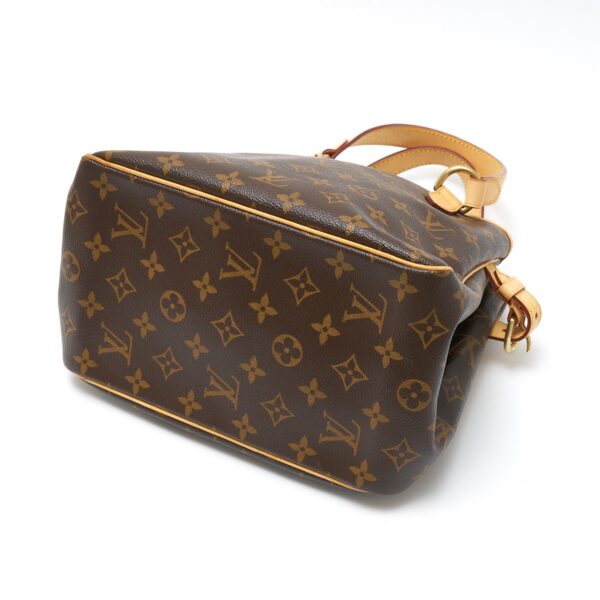 compass1719192726 Louis Vuitton Batignolles Mini Handbag Monogram Leather Brown