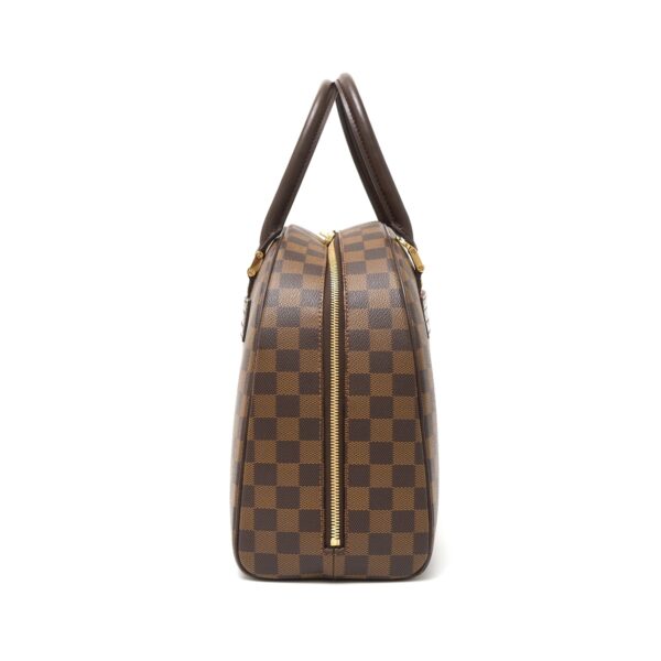 compass1724903383 Louis Vuitton Nolita Handbag Damier Leather Brown