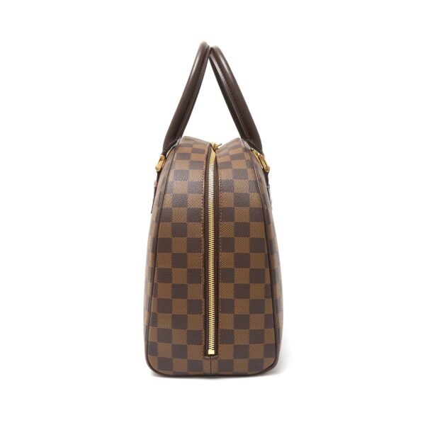 compass1724903393 Louis Vuitton Nolita Handbag Damier Leather Brown