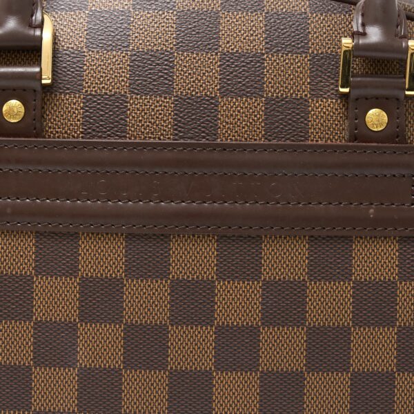 compass1724903422 Louis Vuitton Nolita Handbag Damier Leather Brown