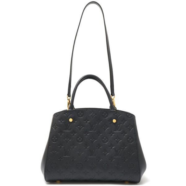 compass1726040607 Louis Vuitton Montaigne MM 2way Empreinte Black