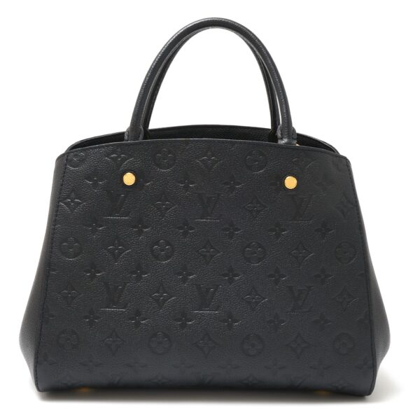 compass1726040674 Louis Vuitton Montaigne MM 2way Empreinte Black