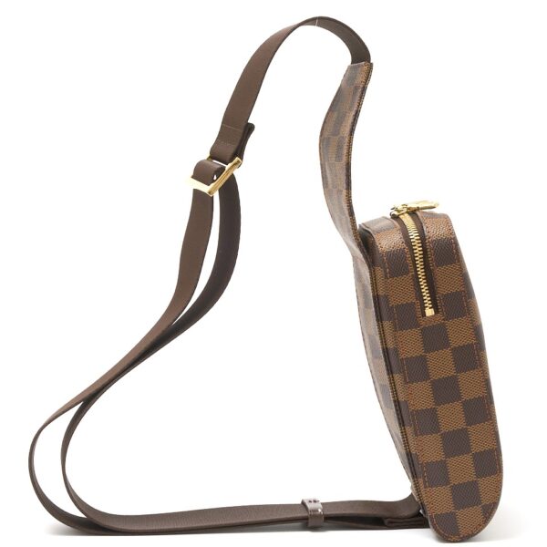 compass1726047840 Louis Vuitton Jeronymous Crossbody Bag Damier Ebene Leather Brown