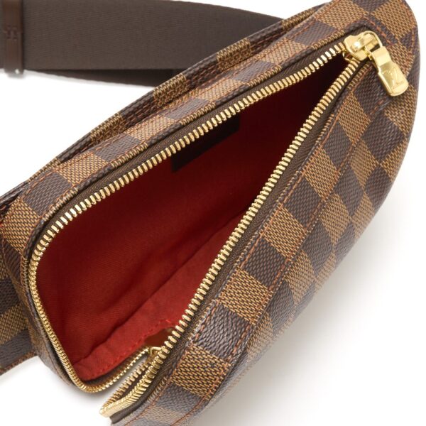 compass1726047855 Louis Vuitton Jeronymous Crossbody Bag Damier Ebene Leather Brown