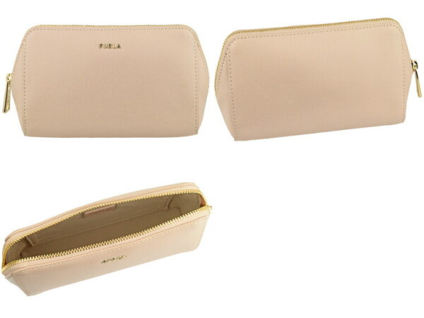 eaw2ln1b30000b4l00b Furla Pouch Leather Beige