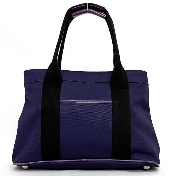 ec 18577 3 Loewe Tote Bag Canvas Leather Purple