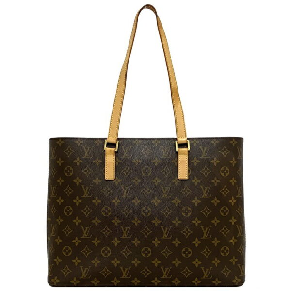 ec 18680 1 Louis Vuitton Luco Tote Bag Monogram Canvas Brown