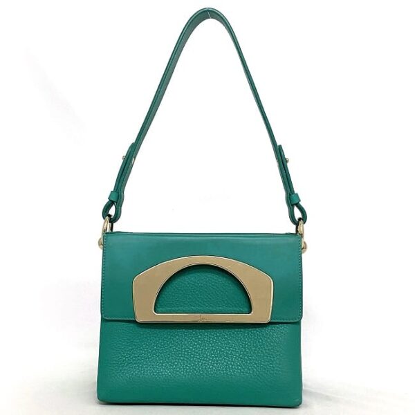 ec 18701 3 Christian Louboutin Passage Mini Leather Green