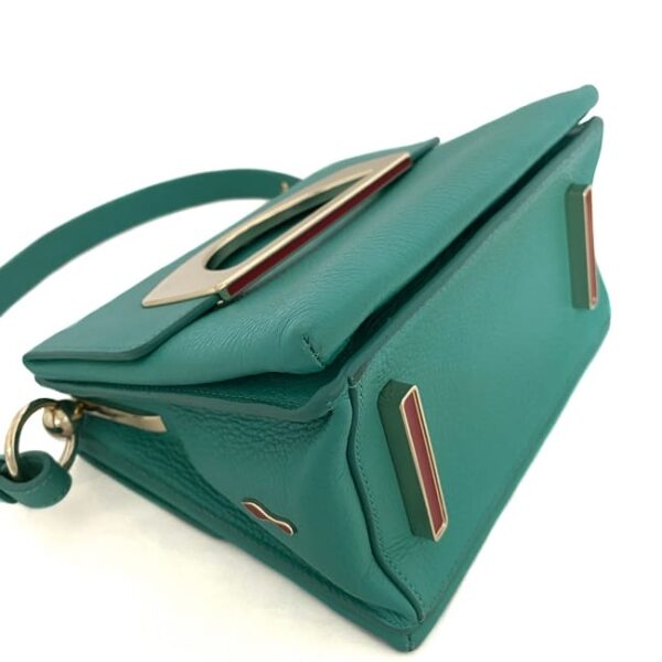 ec 18701 5 Christian Louboutin Passage Mini Leather Green