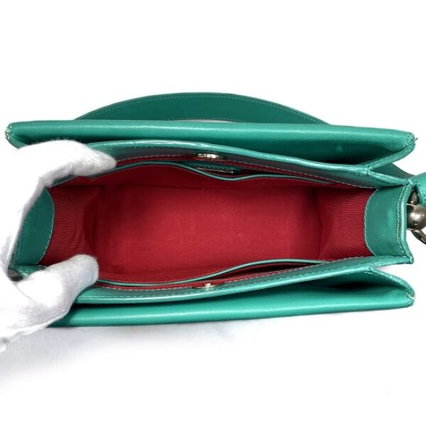 ec 18701 6 Christian Louboutin Passage Mini Leather Green