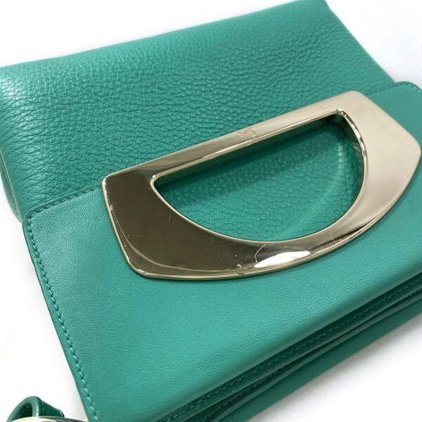 ec 18701 8 Christian Louboutin Passage Mini Leather Green