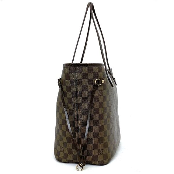 ec 18723 2 Louis Vuitton Neverfull MM Tote Bag Damier Canvas Brown