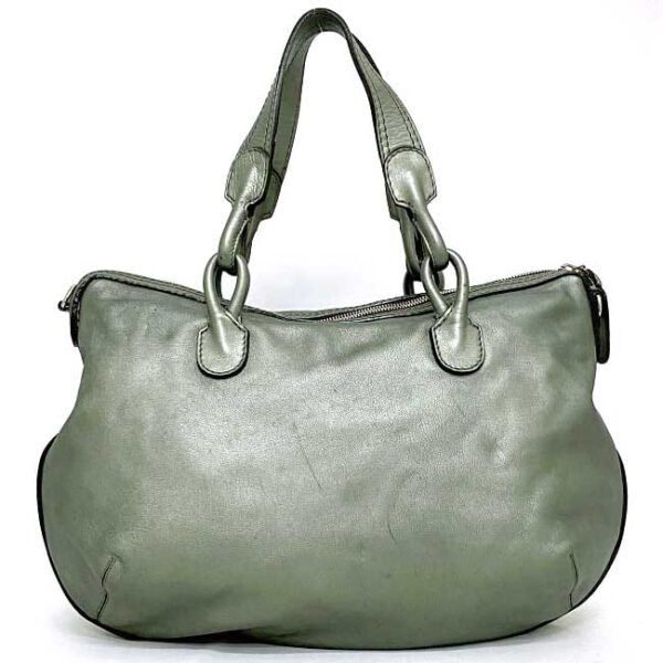 ec 18726 3 Loewe 2Way Bag Leather Green