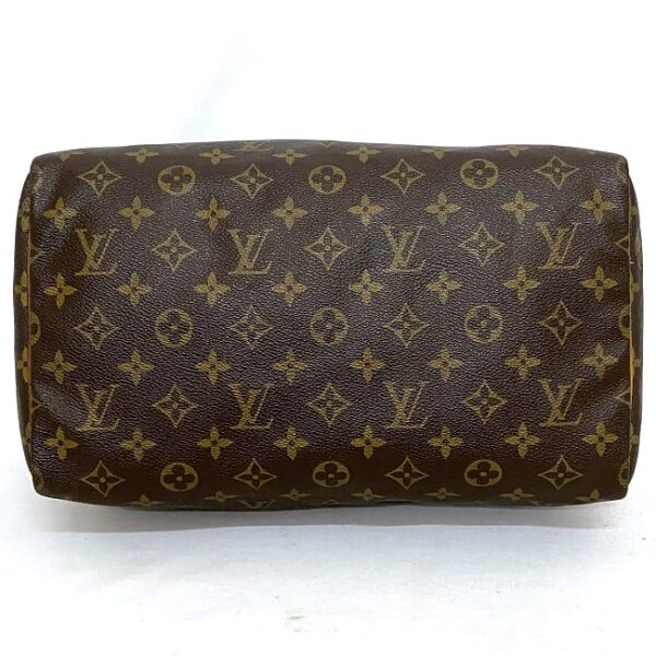 ec 18756 4 Louis Vuitton Speedy 30 Mini Bag Monogram Canvas Brown Beige