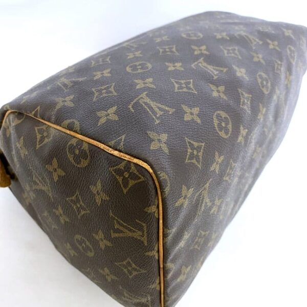 ec 18756 6 Louis Vuitton Speedy 30 Mini Bag Monogram Canvas Brown Beige