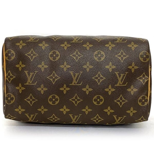 ec 18892 4 Louis Vuitton Speedy 25 Mini Bag Monogram Canvas Brown Beige