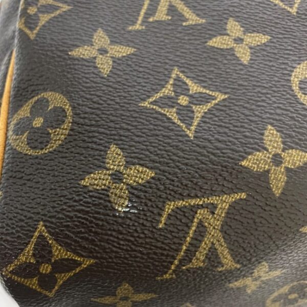 ec 18892 6 Louis Vuitton Speedy 25 Mini Bag Monogram Canvas Brown Beige