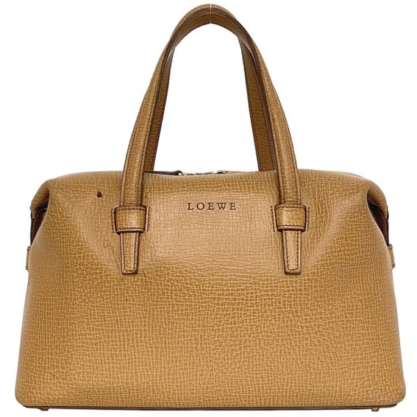 ec 19028 1 Loewe Mini Bag Leather Camel Beige