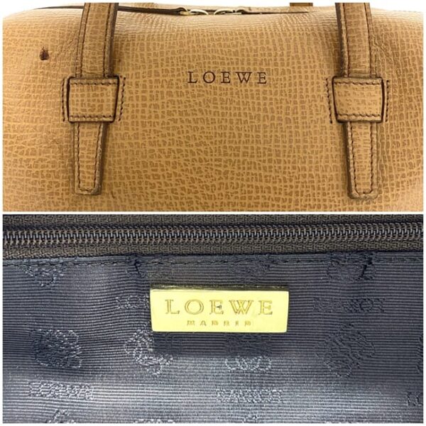 ec 19028 10 Loewe Mini Bag Leather Camel Beige