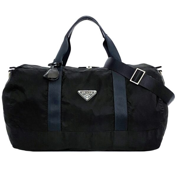 ec 19162 1 Prada 2way Bag Nylon Black