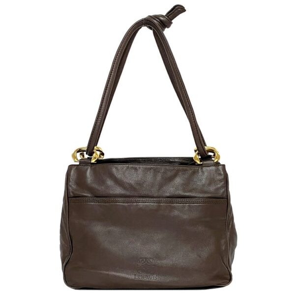 ec 19321 1 Loewe Shoulder Bag Leather Brown