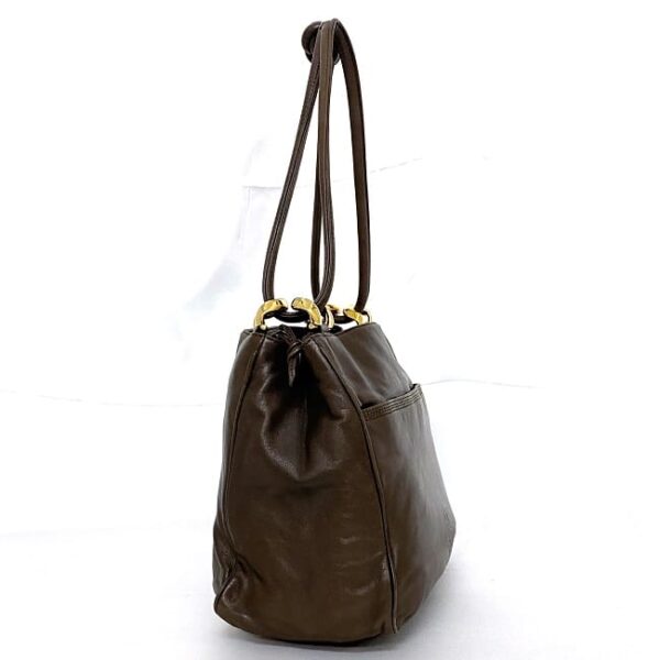 ec 19321 2 Loewe Shoulder Bag Leather Brown