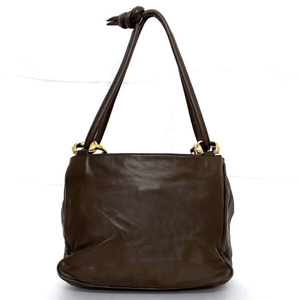 ec 19321 3 Loewe Shoulder Bag Leather Brown