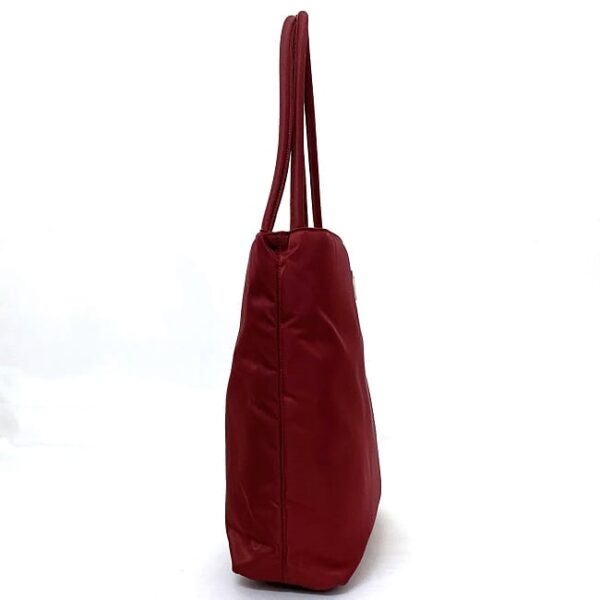 ec 19408 2 Prada Handbag Nylon Bordeaux