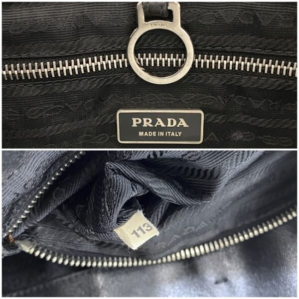 ec 19480 10 Prada Tote Bag Leather Black