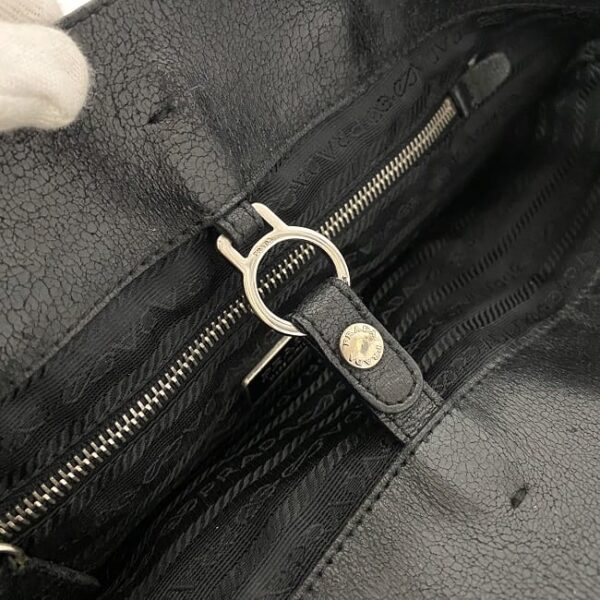 ec 19480 9 Prada Tote Bag Leather Black