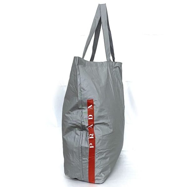 ec 19696 2 Prada Eco Bag Nylon Gray