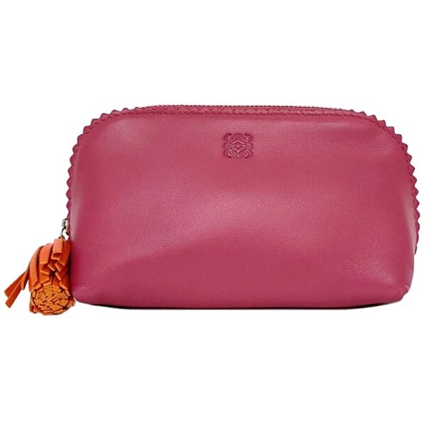 ec 19809 1 Loewe Pouch Nappa Leather Pink