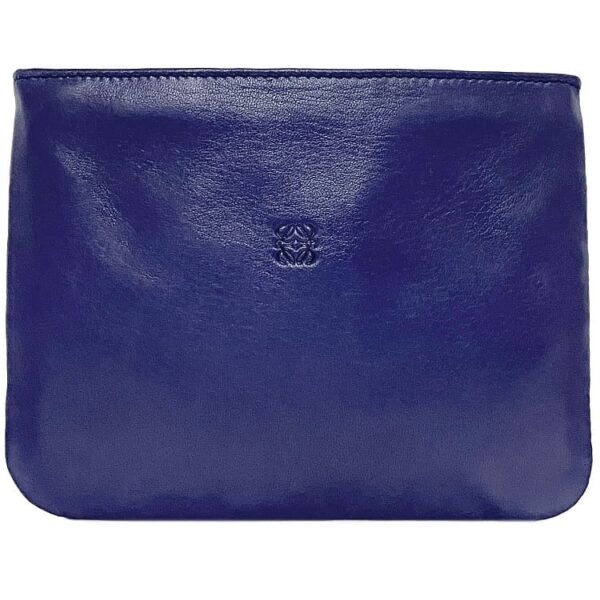 ec 19849 1 Loewe Pouch Leather Navy