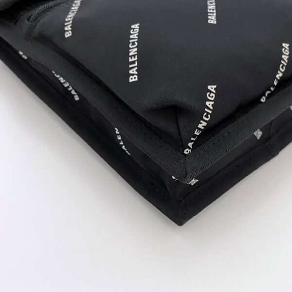 ec 19959 6 Balenciaga Explorer Pouch Nylon Black