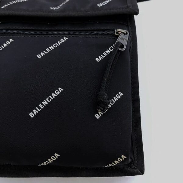 ec 19959 7 Balenciaga Explorer Pouch Nylon Black