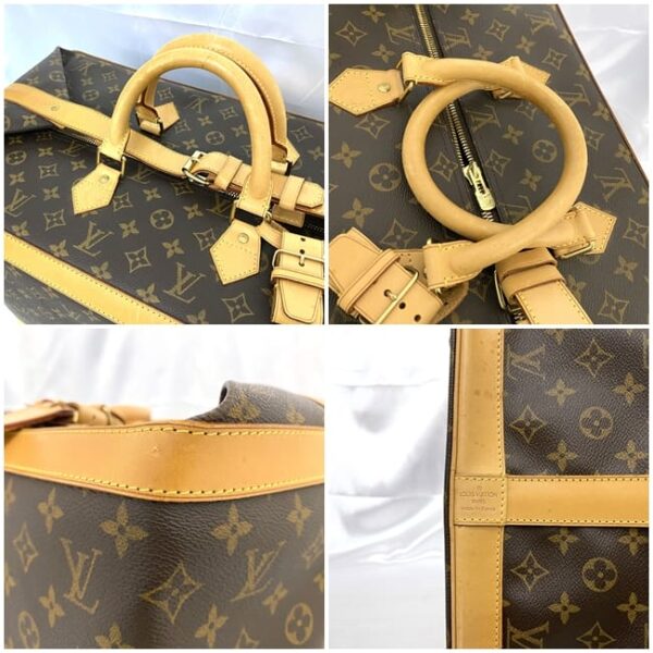 ec 19983 8 Louis Vuitton Cruiser Bag 50 Monogram Canvas Brown Beige