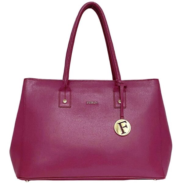 ec 20161 1 Furla Tote Bag Leather Pink