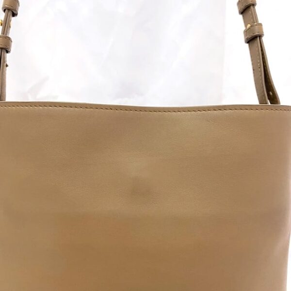 ec 20178 7 Bottega Veneta Bucket Bag Leather Beige