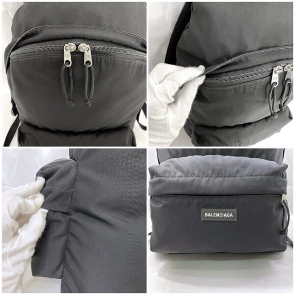 ec 20798 9 Balenciaga Explorer Backpack Nylon Black