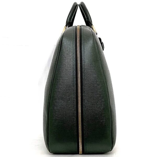 ec 20862 2 Louis Vuitton Garment Bag Taiga Leather Green