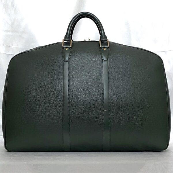 ec 20862 3 Louis Vuitton Garment Bag Taiga Leather Green