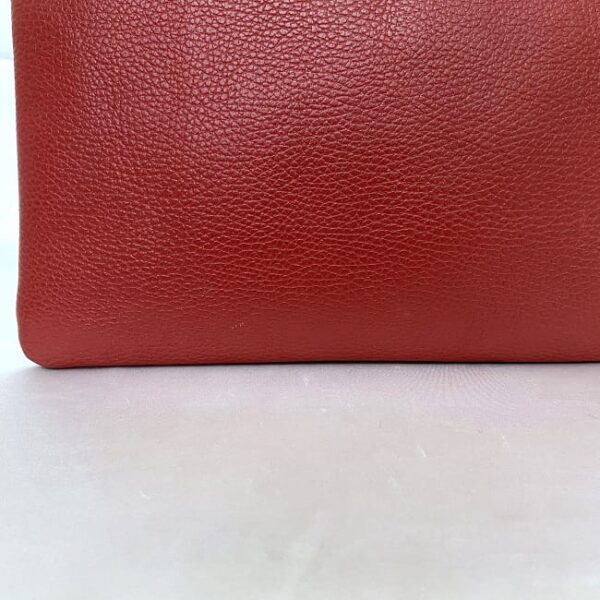 ec 20877 7 Gucci Bamboo Clutch Bag Leather Red