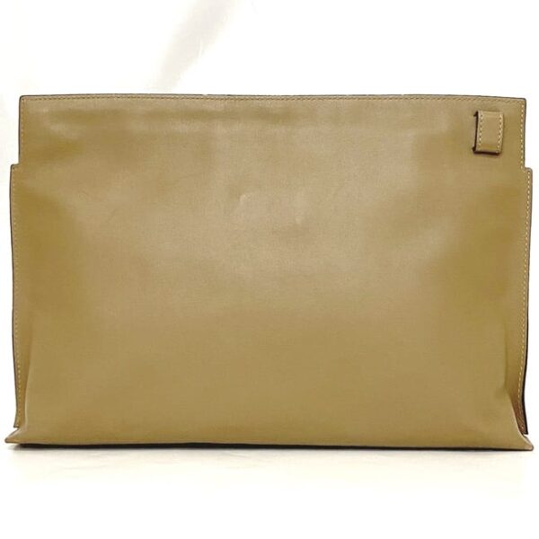 ec 20967 3 Loewe Clutch Bag Leather Brown