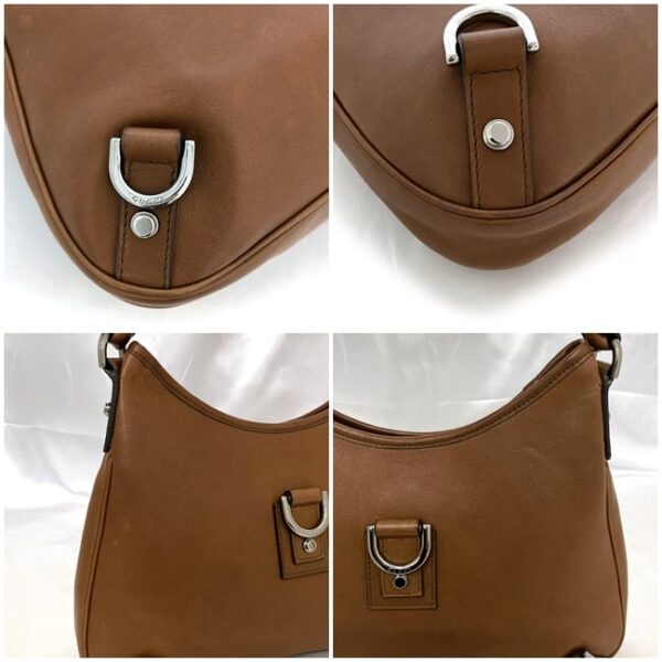 ec 21029 9 Gucci Shoulder Bag Leather Brown