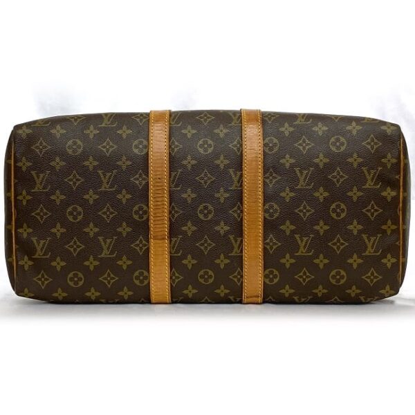 ec 21039 4 Louis Vuitton Keepall 45 Bag Monogram Canvas Brown