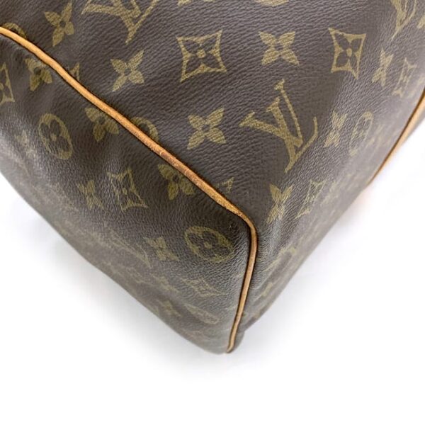 ec 21039 5 Louis Vuitton Keepall 45 Bag Monogram Canvas Brown